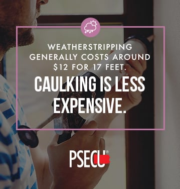 How to seal air leaks in house with caulking