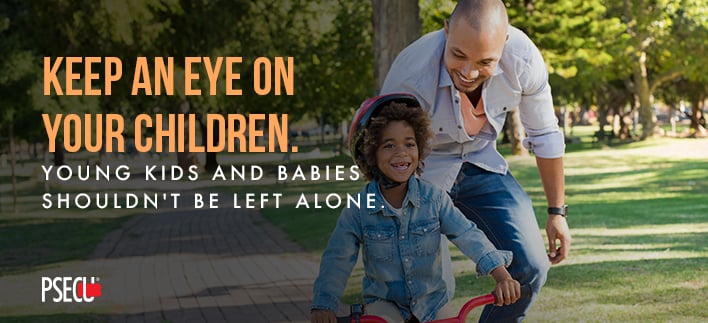 keep eye on children