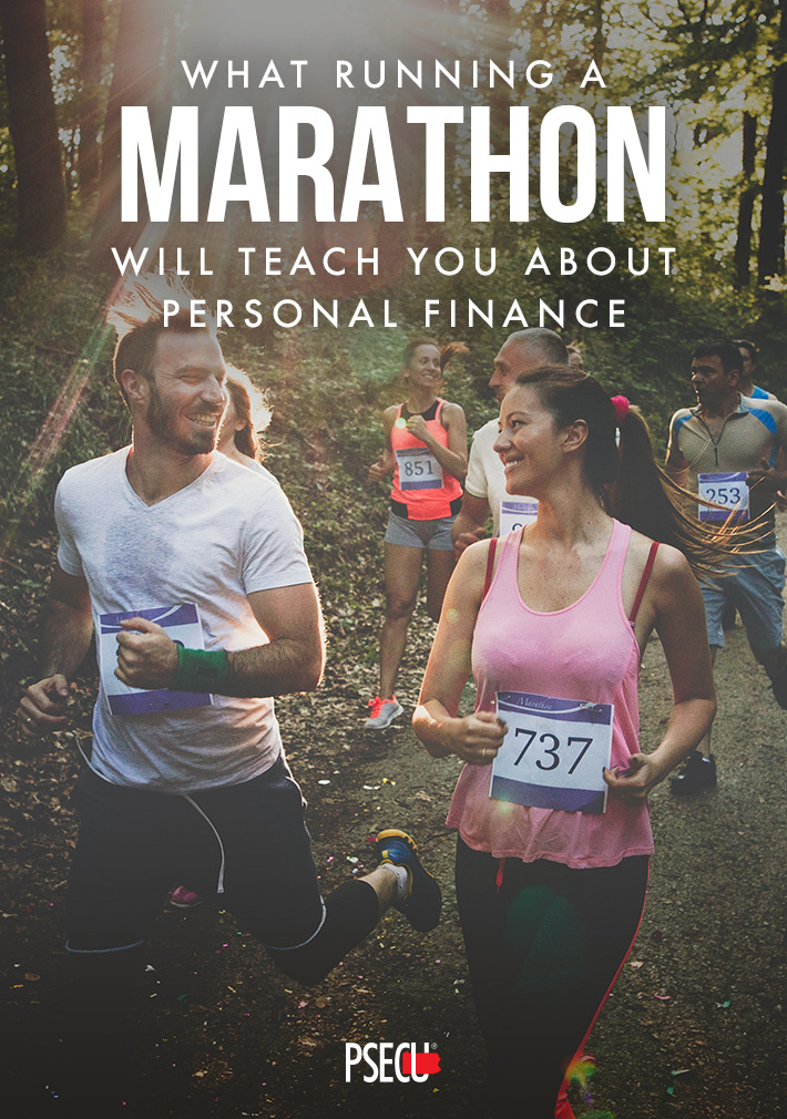 running a marathon will teach about personal finance