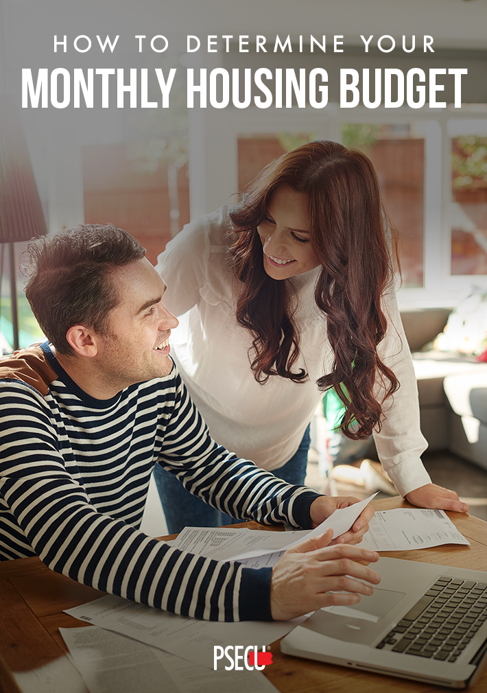 determine monthly housing budget
