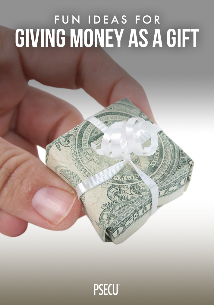 Money wrapped in bow