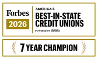 Forbes 2026 America's Best-In-State Credit Unions (7 Year Champion)