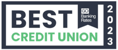2023 Best Credit Union (Best for Fee-Free Checking) by GOBankingRates
